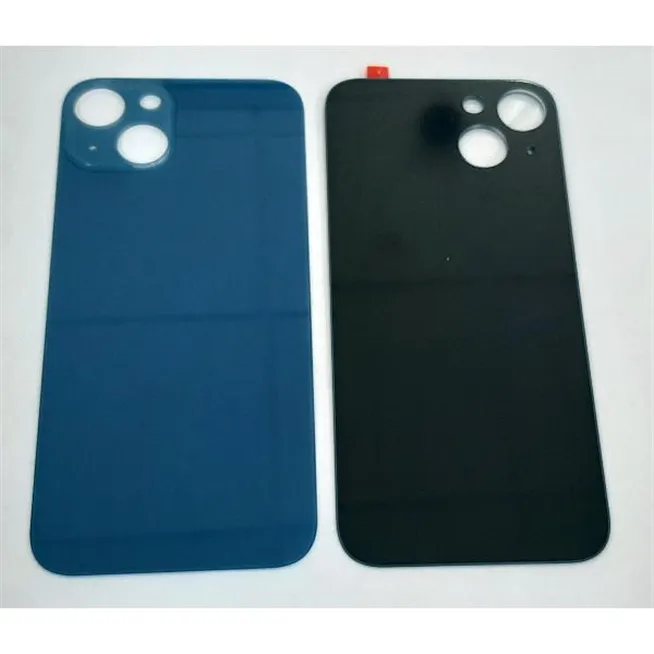 Tapa trasera o tapa bateria azul facil instalacion para IPhone 13 A2633