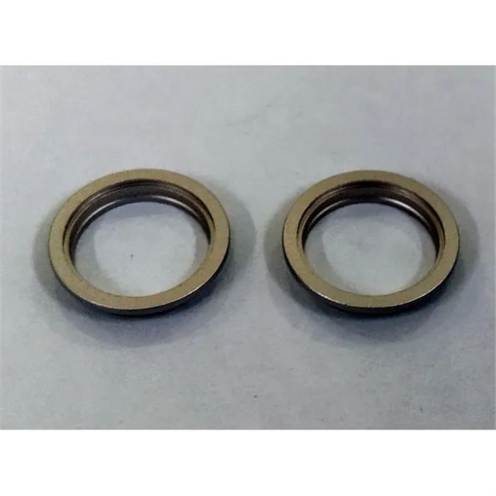 Set 2 anillo metal camara blanco para IPhone 13 IPhone 13 Mini calidad premium