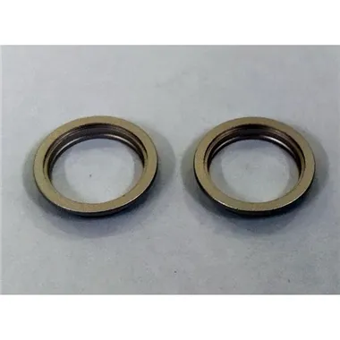 Set 2 anillo metal camara blanco para IPhone 13 IPhone 13 Mini calidad premium