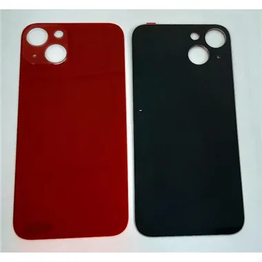 Tapa trasera o tapa bateria roja facil instalacion para IPhone 13 A2633