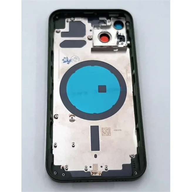 Carcasa central mas tapa trasera verde para IPhone 13 A2633