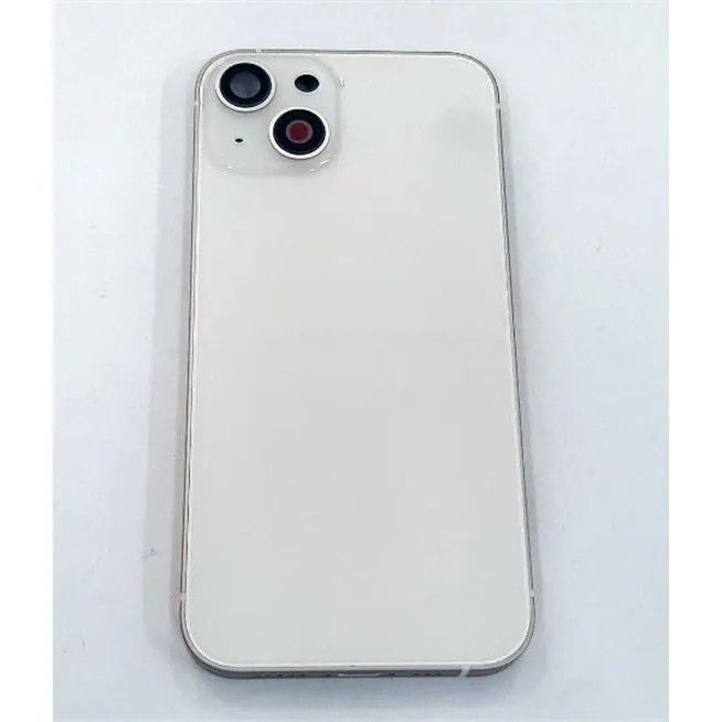 Carcasa central mas tapa trasera blanca para IPhone 13 A2633