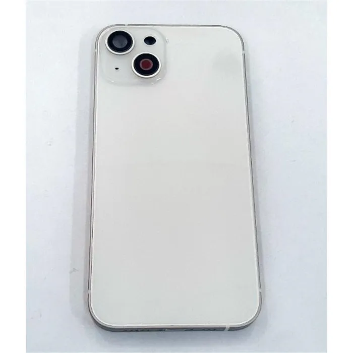 Carcasa central mas tapa trasera blanca para IPhone 13 A2633