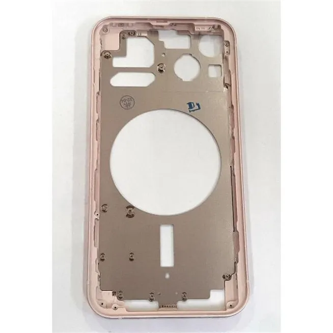 Carcasa central o marco rosa para IPhone 13 calidad premium