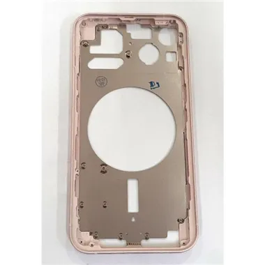 Carcasa central o marco rosa para IPhone 13 calidad premium