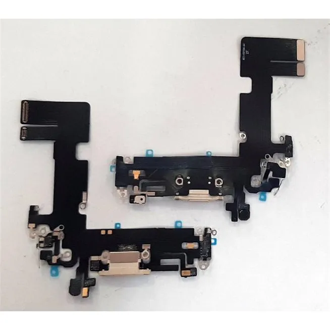 Flex puerto carga blanco para IPhone 13 compatible