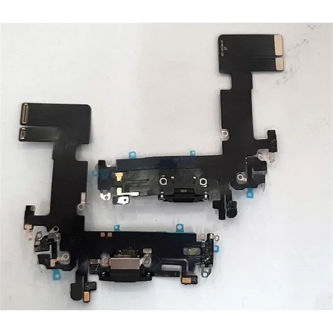 Flex puerto carga negro para IPhone 13 compatible