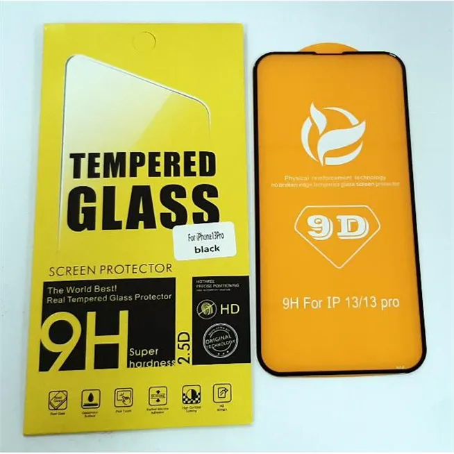 Protector cristal templado curvo para iPhone 13  IPhone 13 Pro iPhone 14