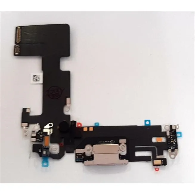 Flex puerto carga dorado para IPhone 13 calidad premium