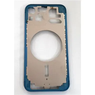 Carcasa central o marco azul para IPhone 13 calidad premium