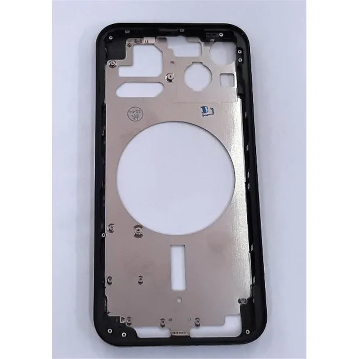 Carcasa central o marco negro para IPhone 13 calidad premium