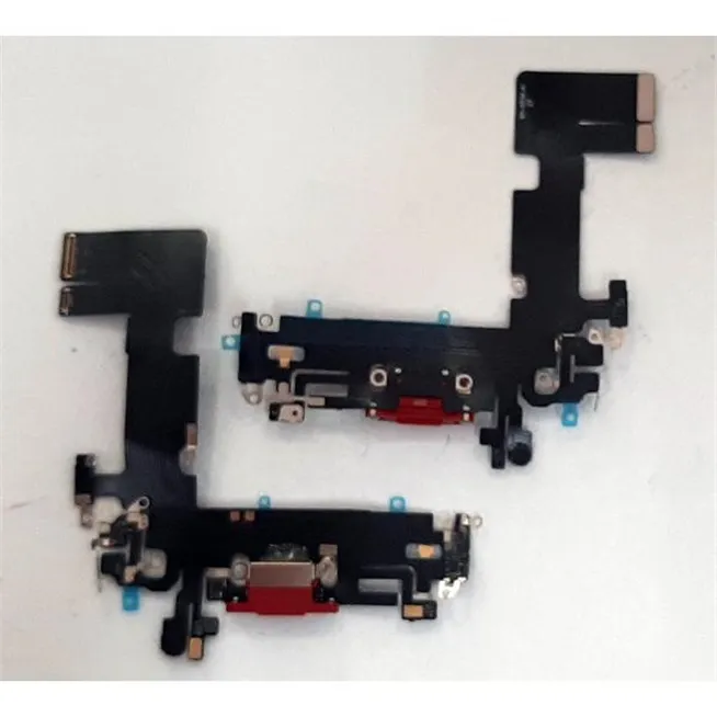Flex puerto carga rojo para IPhone 13 compatible