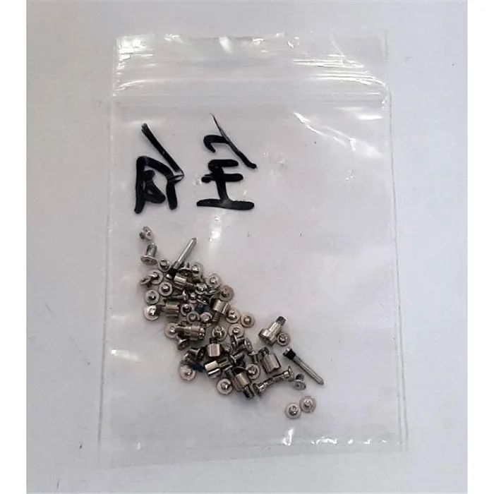 Set tornillos blancos para IPhone 13 A2482 calidad premium