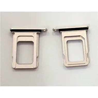 Soporte o bandeja single sim blanca para IPhone 13 calidad premium