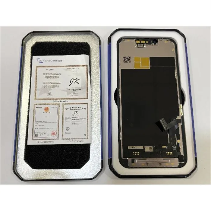 Pantalla lcd iPhone 13 A2633 A2482 A2631 A2634 A2635 JK SOFT OLED mas tactil negro IC intercambiable