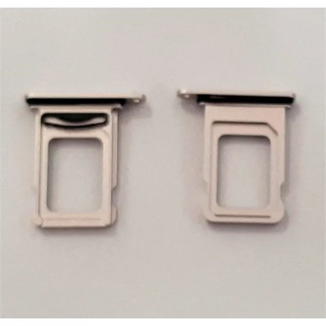 Soporte o bandeja dual sim blanca para IPhone 13 calidad premium