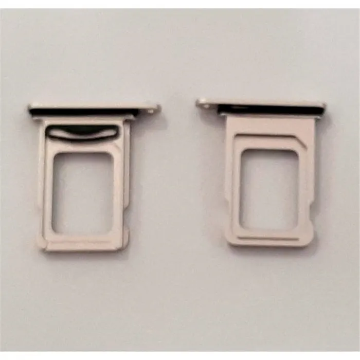Soporte o bandeja dual sim blanca para IPhone 13 calidad premium