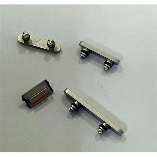 Set 4 botones blancos para IPhone 13 IPhone 13 Mini calidad premium