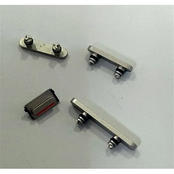 Set 4 botones blancos para IPhone 13 IPhone 13 Mini calidad premium