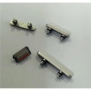 Set 4 botones blancos para IPhone 13 IPhone 13 Mini calidad premium