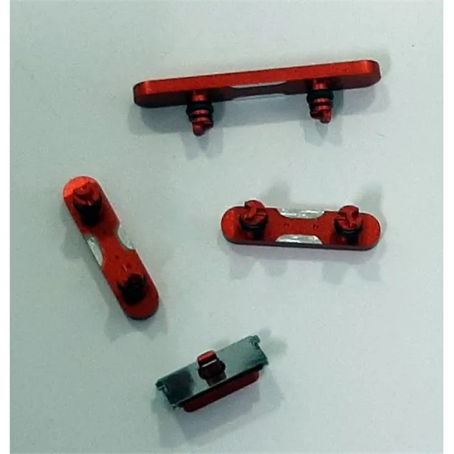Set 4 botones rojos para IPhone 13 IPhone 13 Mini calidad premium