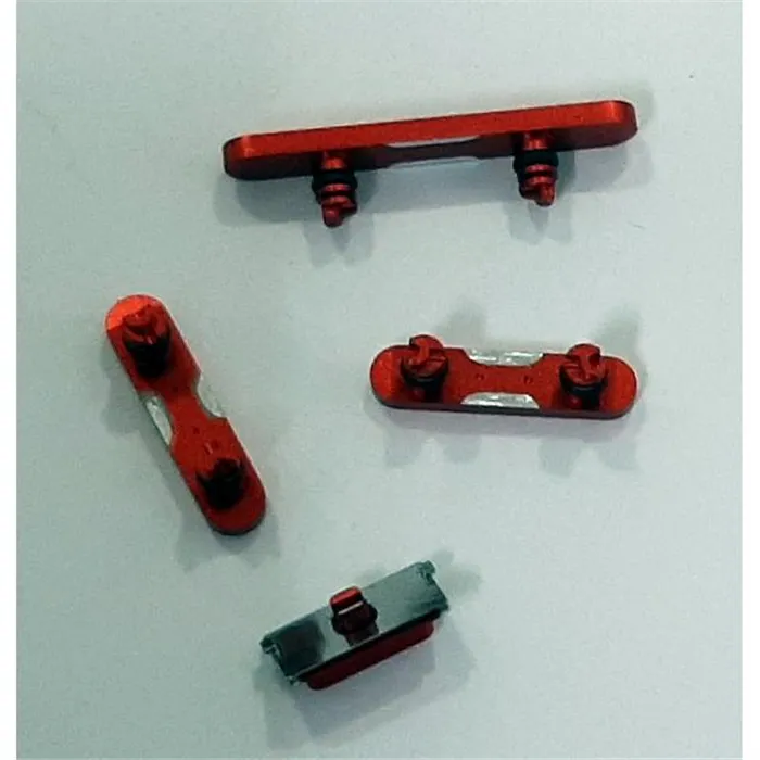 Set 4 botones rojos para IPhone 13 IPhone 13 Mini calidad premium