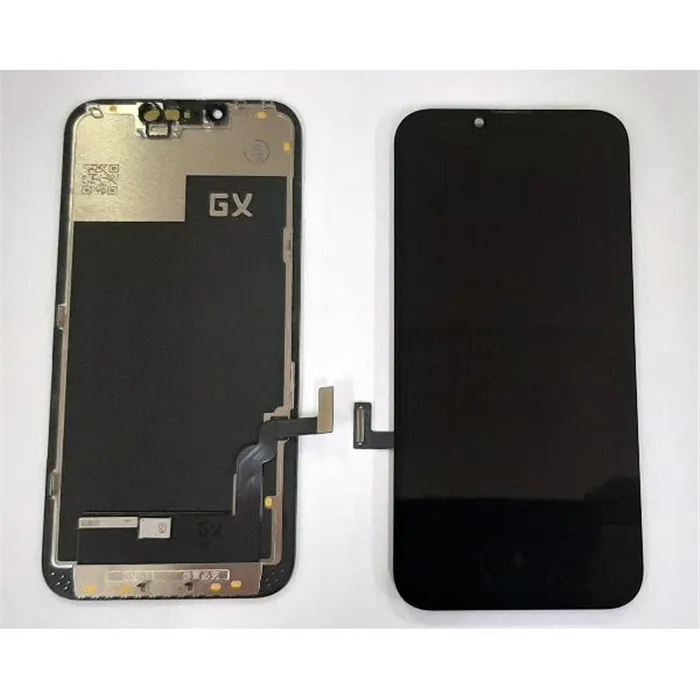 Nueva version Pantalla GX Hard Oled para IPhone 13 mas tactil negro compatible