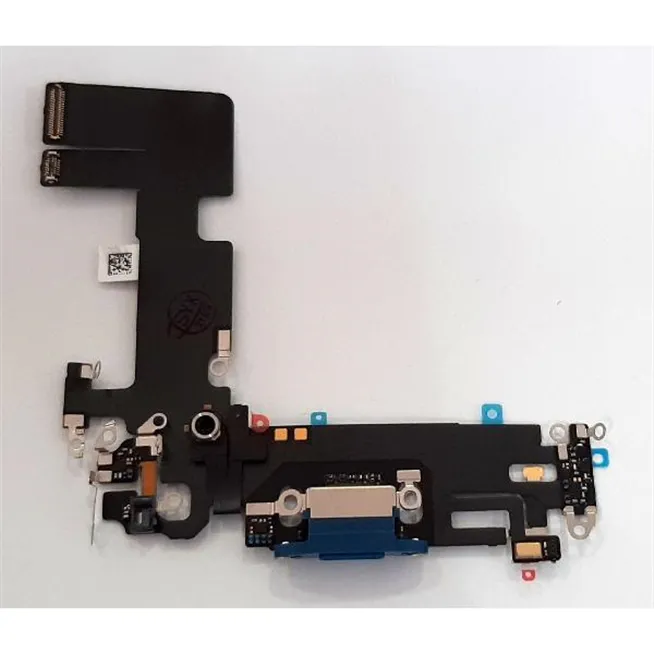Flex puerto carga azul para IPhone 13 calidad premium
