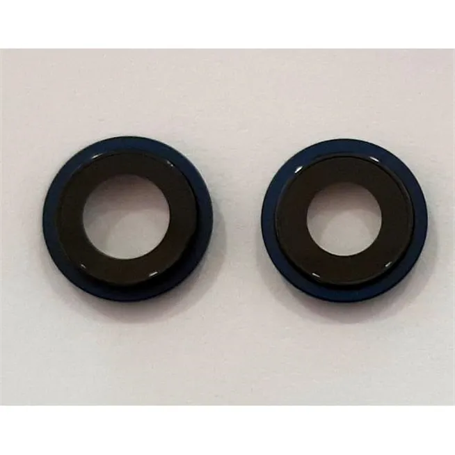 Set 2 cubierta camara azul para IPhone 13 IPhone 13 Mini calidad premium
