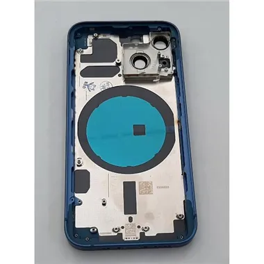 Carcasa central mas tapa trasera azul para IPhone 13 Mini