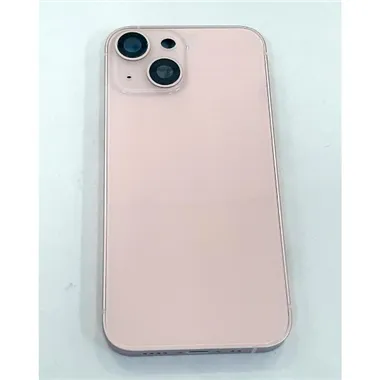 Carcasa central mas tapa trasera rosa para IPhone 13 Mini