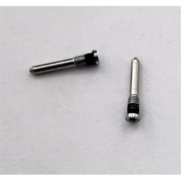 Set 2 tornillos blancos para IPhone 13 Mini calidad premium