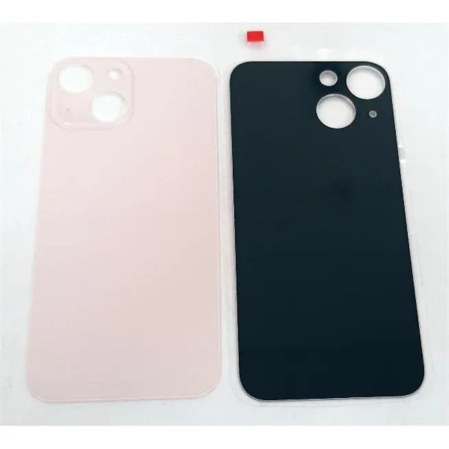 Tapa trasera o tapa bateria rosa facil instalacion para IPhone 13 Mini