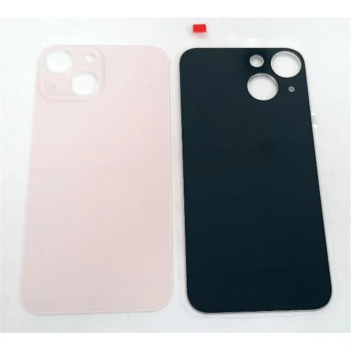 Tapa trasera o tapa bateria rosa facil instalacion para IPhone 13 Mini