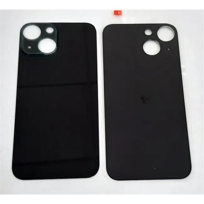 Tapa trasera o tapa bateria negra facil instalacion para IPhone 13 Mini