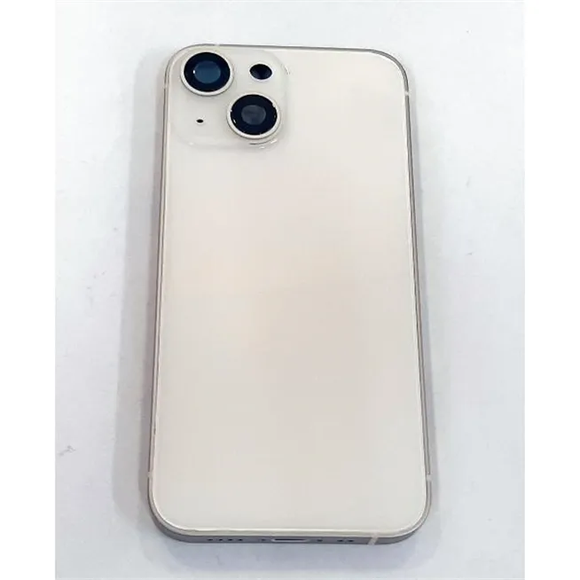 Carcasa central mas tapa trasera blanca para IPhone 13 Mini