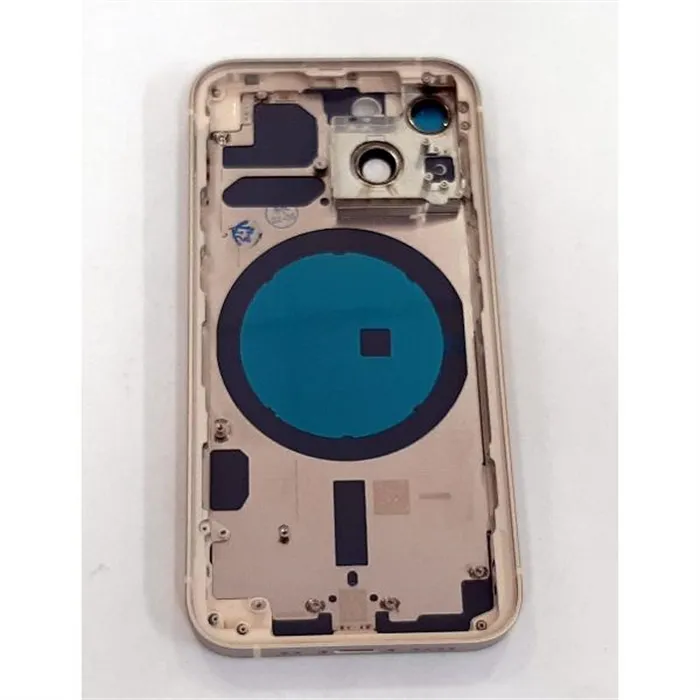 Carcasa central mas tapa trasera blanca para IPhone 13 Mini