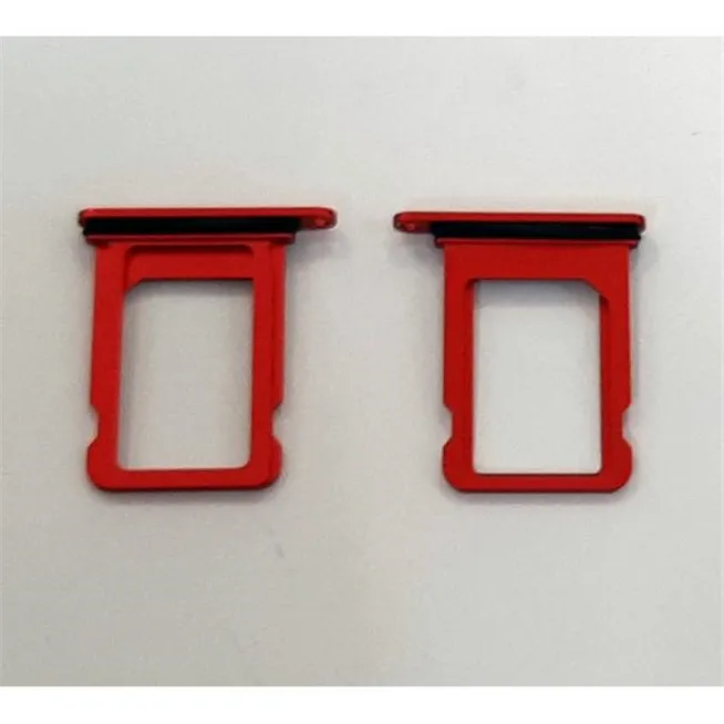 Soporte o bandeja single sim roja para IPhone 13 Mini calidad premium