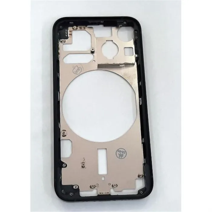 Carcasa central o marco negro para IPhone 13 Mini calidad premium