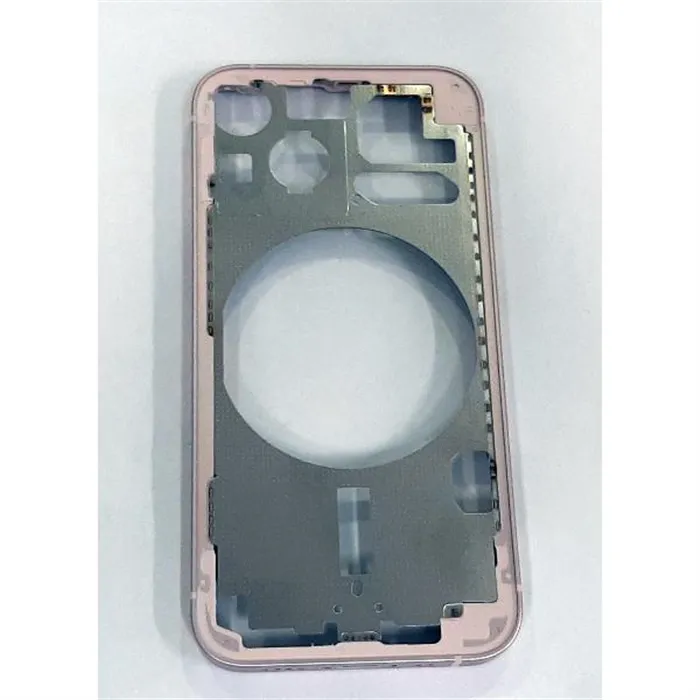 Carcasa central o marco rosa para IPhone 13 Mini calidad premium