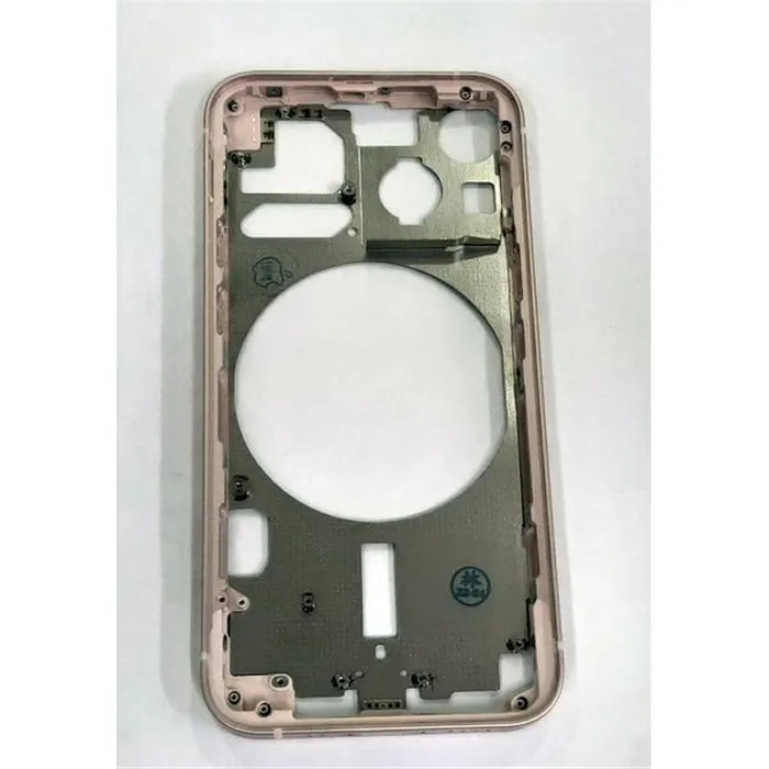 Carcasa central o marco rosa para IPhone 13 Mini calidad premium