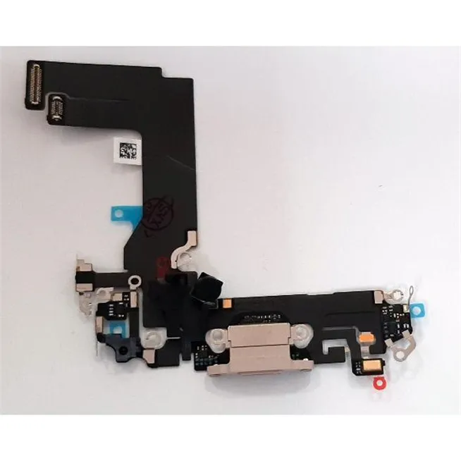 Flex puerto carga dorado para IPhone 13 Mini calidad premium