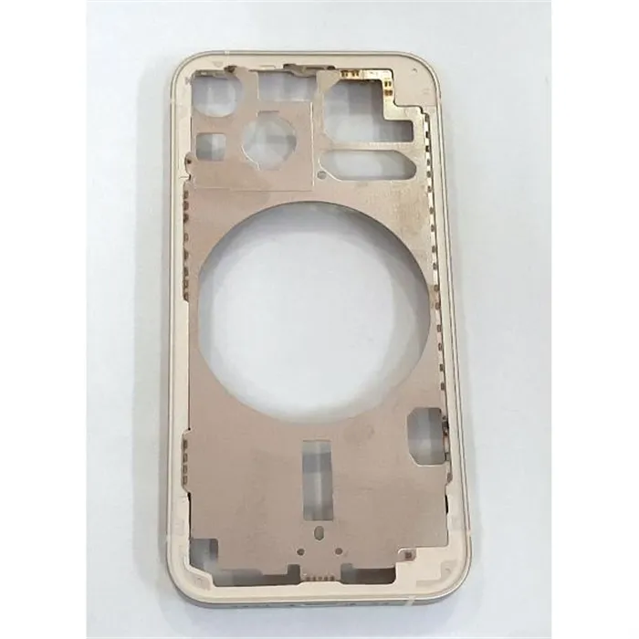 Carcasa central o marco plata para IPhone 13 Mini calidad premium