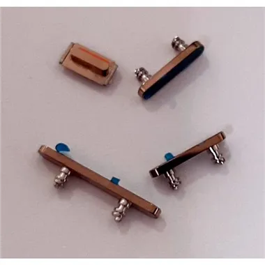 Set 4 botones dorados para IPhone 13 Pro IPhone 13 Pro Max calidad premium