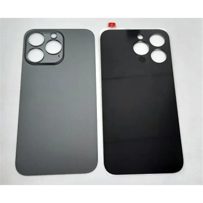 Tapa trasera o tapa bateria negra facil instalacion para IPhone 13 Pro A2638
