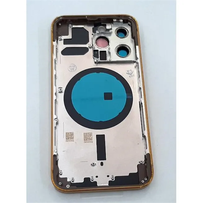 Carcasa trasera mas tapa trasera dorada para IPhone 13 Pro A2638