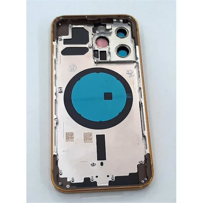 Carcasa trasera mas tapa trasera dorada para IPhone 13 Pro A2638