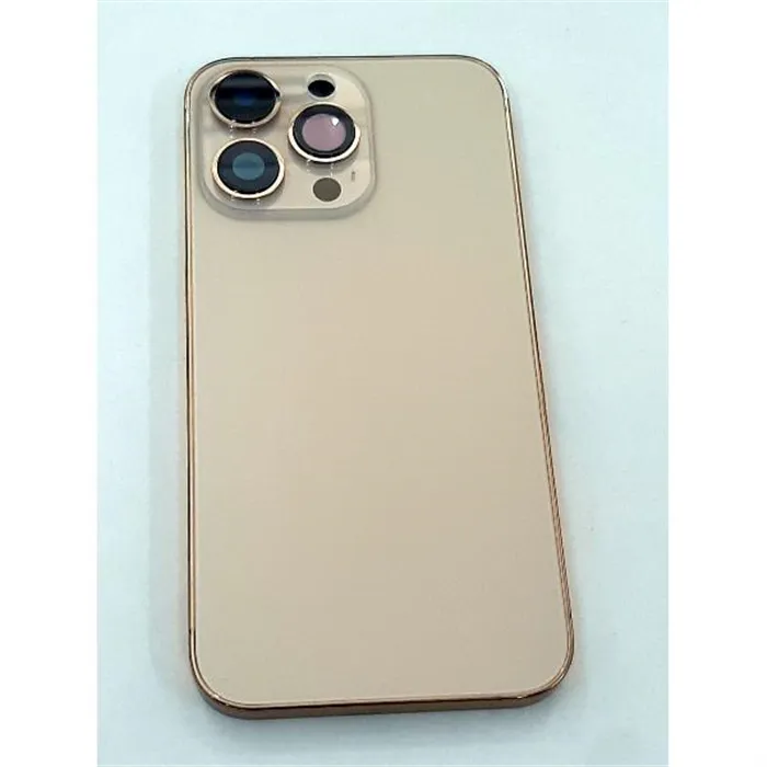 Carcasa trasera mas tapa trasera dorada para IPhone 13 Pro A2638
