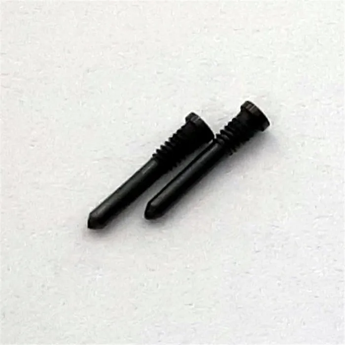 Set 2 tornillos negros para iPhone 13 Pro calidad premium