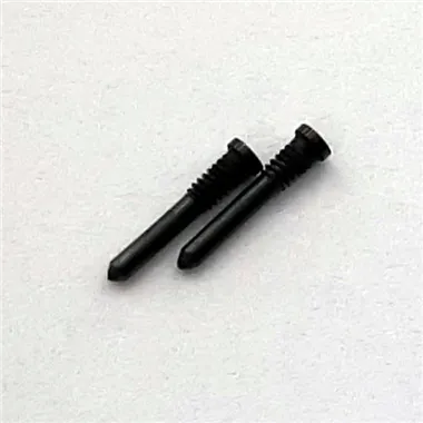 Set 2 tornillos negros para iPhone 13 Pro calidad premium